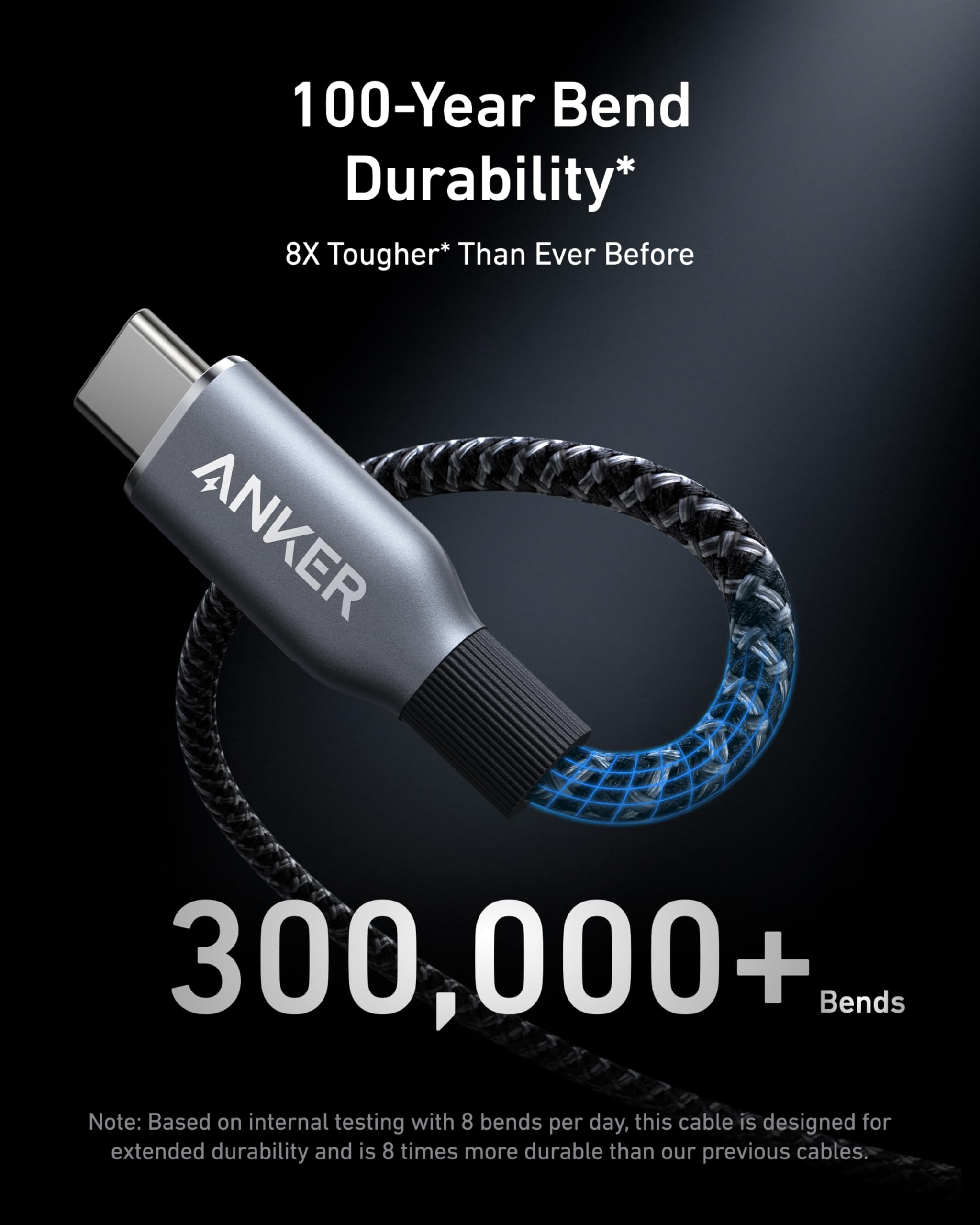 Anker Prime Charging Station (8-in-1, 240W) and Anker Prime USB-C to USB-C Cable (240W, Upcycled-Braided)