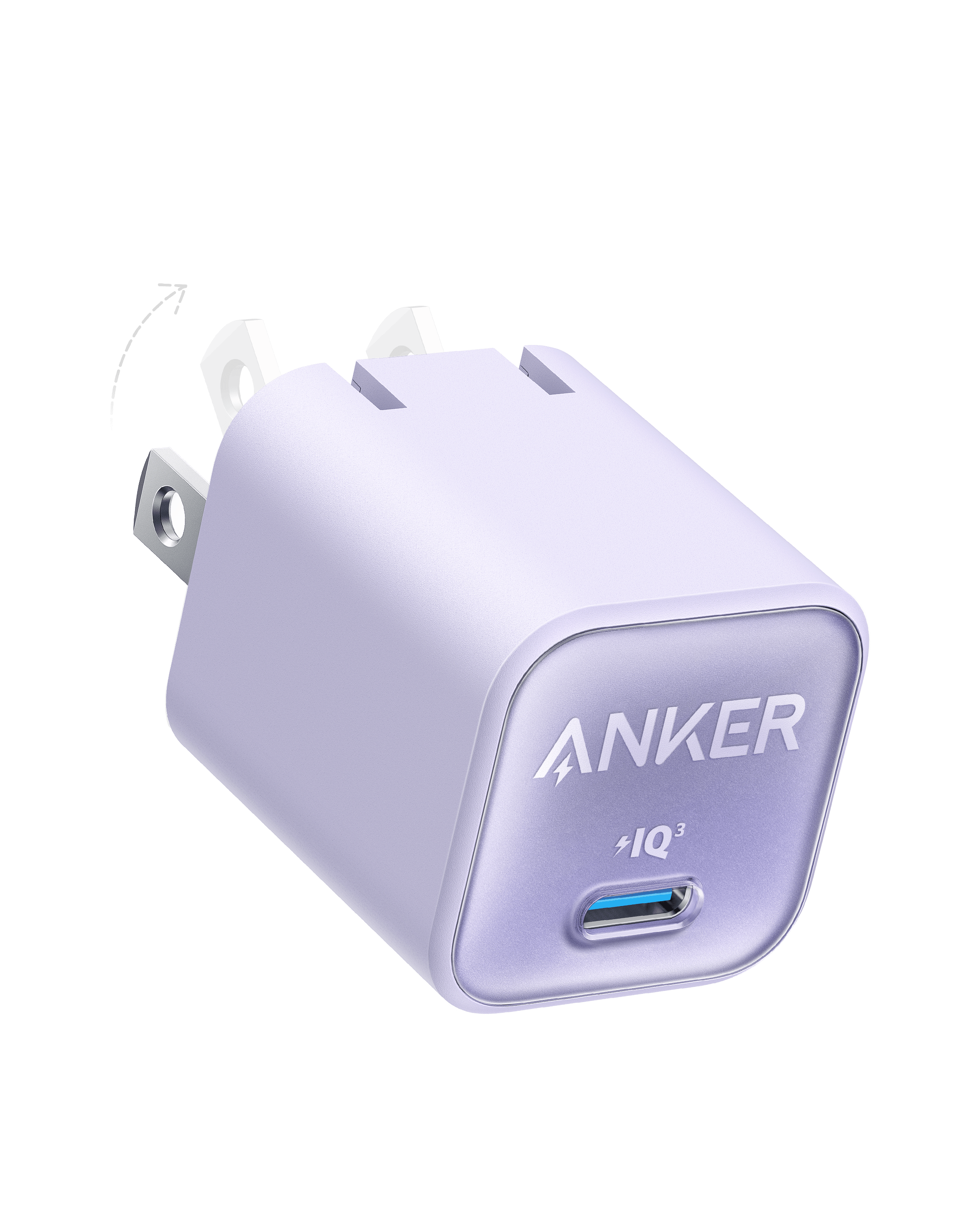 Anker Nano Charger (30W) K2 Lilac Purple