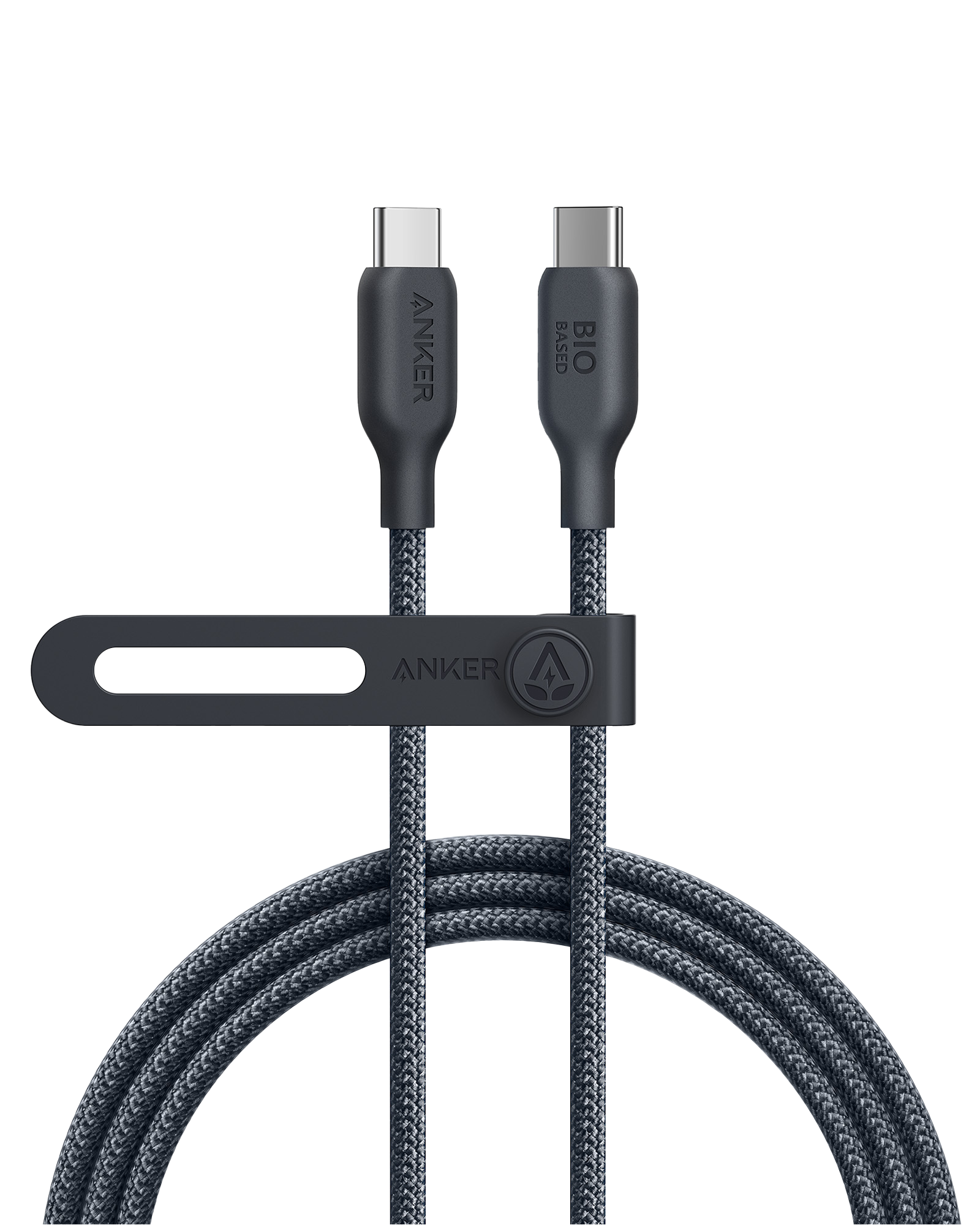 Anker 543 USB-C to USB-C Cable (Bio-Braided) R2 6 ft / Black