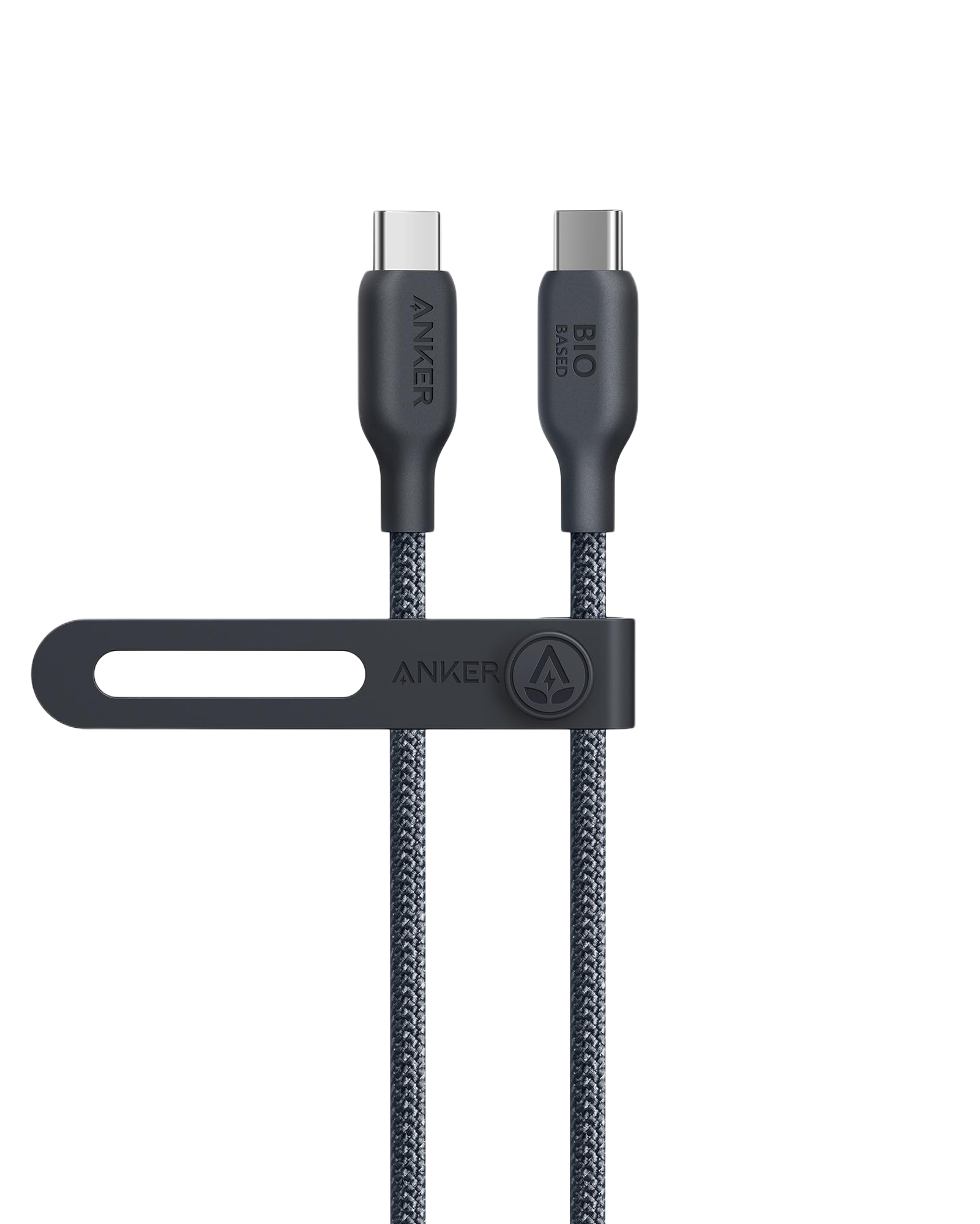 Anker 543 USB-C to USB-C Cable (Bio-Braided) R2 3 ft / Black