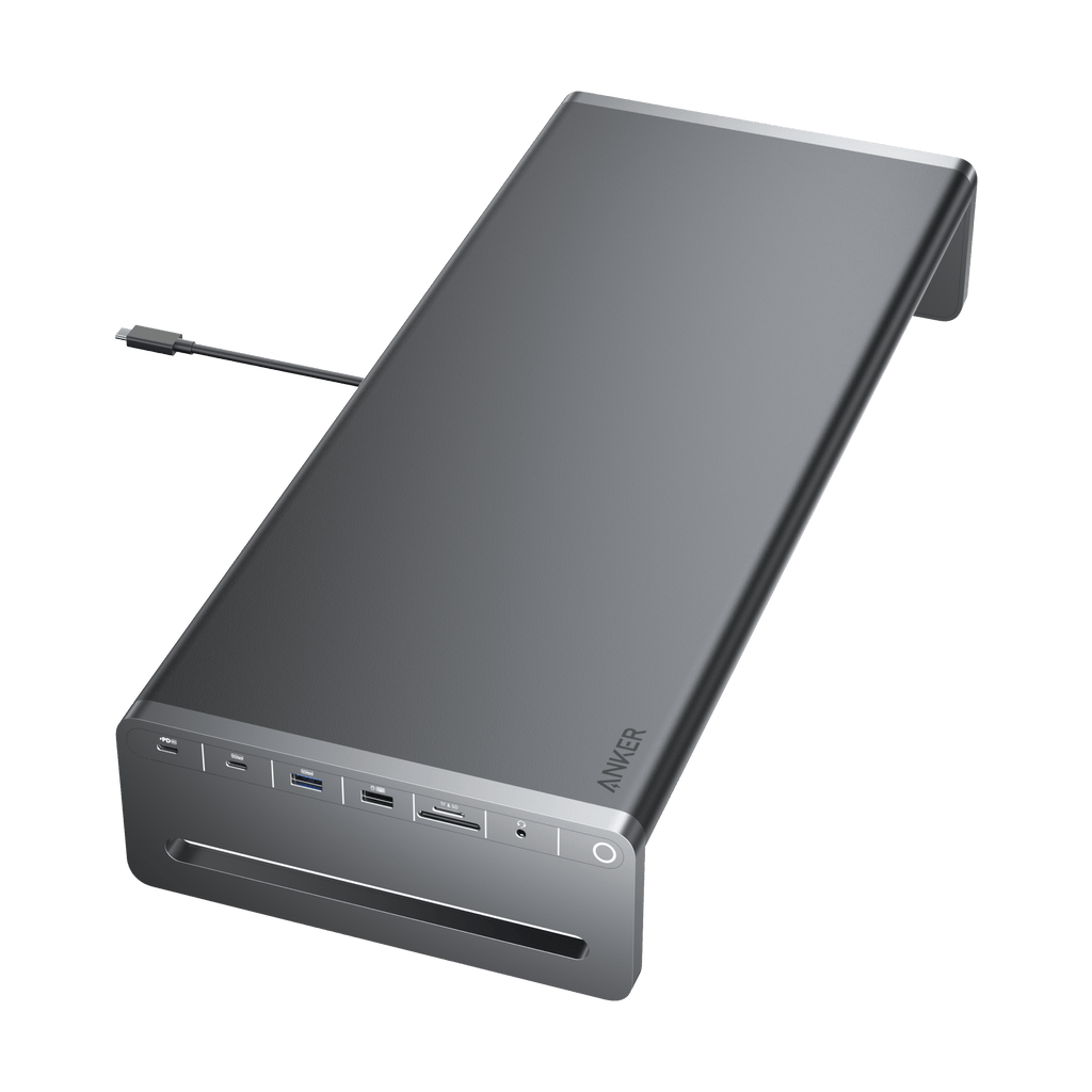 Anker laptop stand with built-in hub, multiport for charging