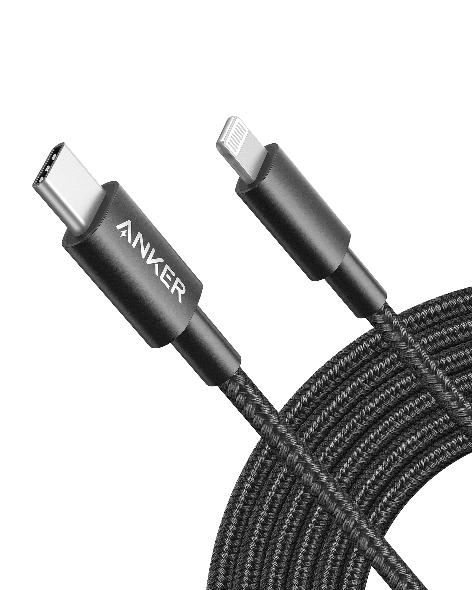 Anker 331 USB-C to Lightning Cable R8 Black / 10ft