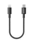 Anker braided cable with USB-C, Lightning for secure connection